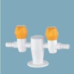 Gas tap 2 ways (pressing type)