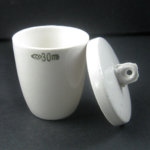 Crucible 50ml Porcelain with lid