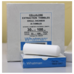Cellulose extraction thimble 30x100mm Whatman