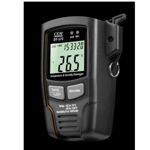 DATALOGGER DE TEMPERATURA Y HUMEDAD - CEM - DT172