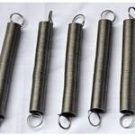 Spiral spring: 6mm dia, wire 0.5mm, 90mm Black