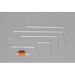 Delivery tubes J shape